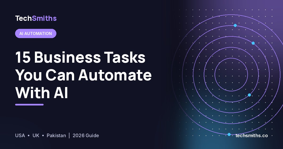 15 Business Tasks You Can Automate With AI in 2026